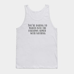 Into The Unknown Tank Top